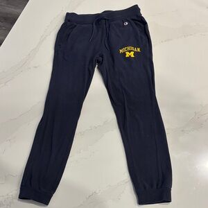 University of Michigan Sweatpants Champion Brand